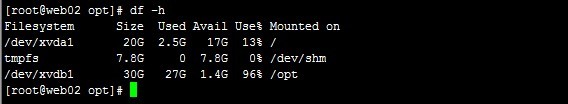 Linux 系统的云服务器用 df 和 du 命令查看磁盘时结果不一致的原因分析及解决方法