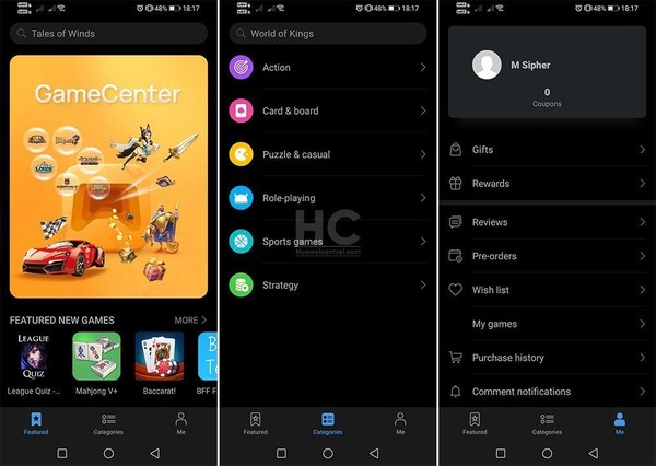 华为游戏中心全球版发布：预先安装在华为Mate40上